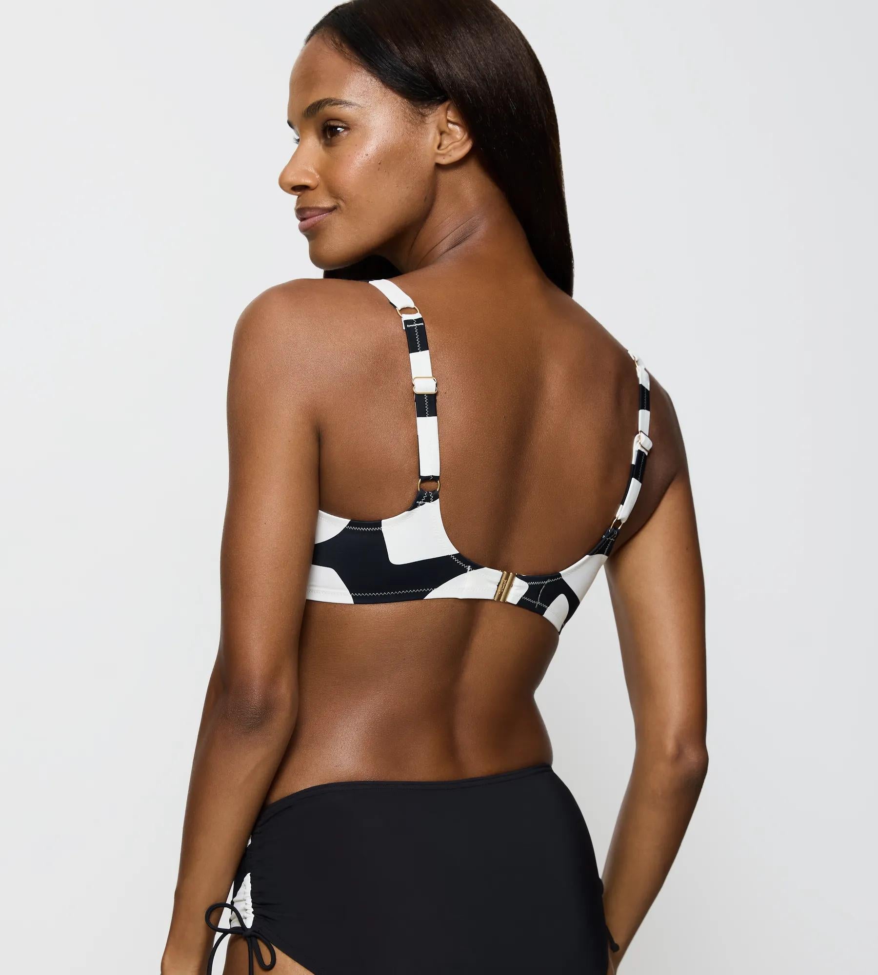 Summer Allure minimiser bikini top showing smooth fit and stylish back design.