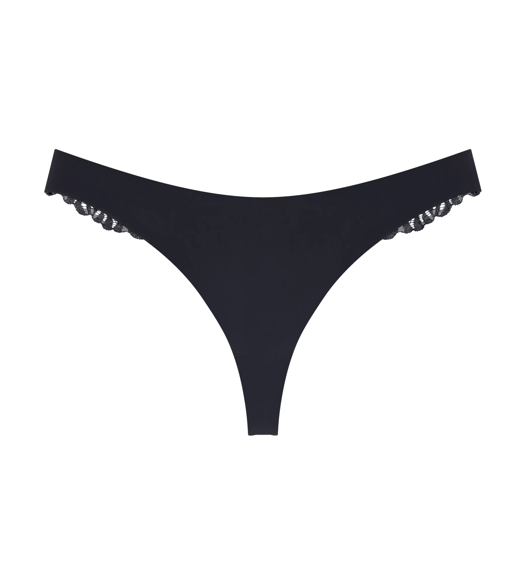 Pretty Micro low-coverage string brief with decorative lace and soft microfibre for ultimate comfort.