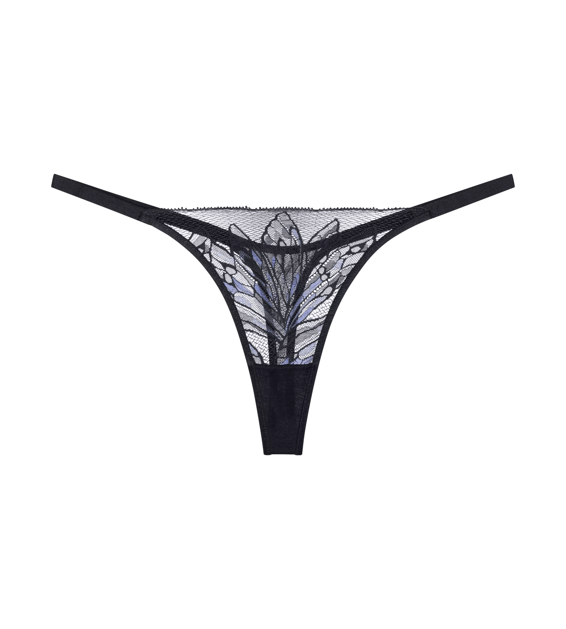 Crazy Stupid Love luxurious string brief made from Italian lace with a high-leg cut and elastic sides.