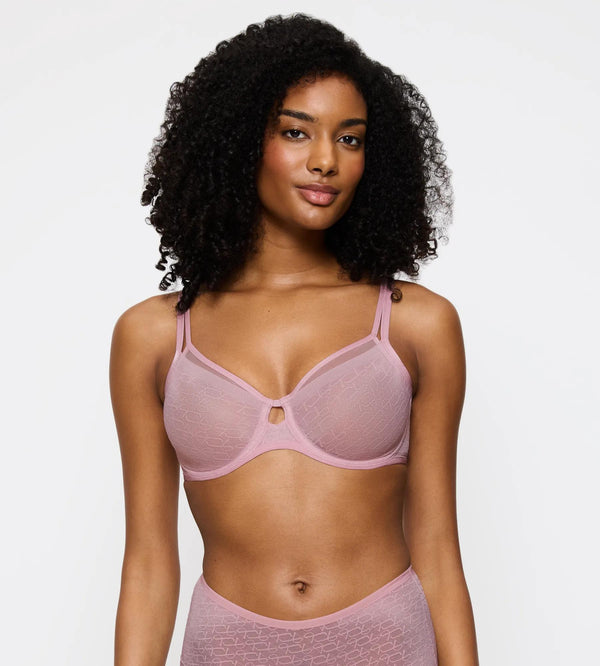 Triumph Signature Sheer Underwire Minimizer Bra – Blossom Kiss