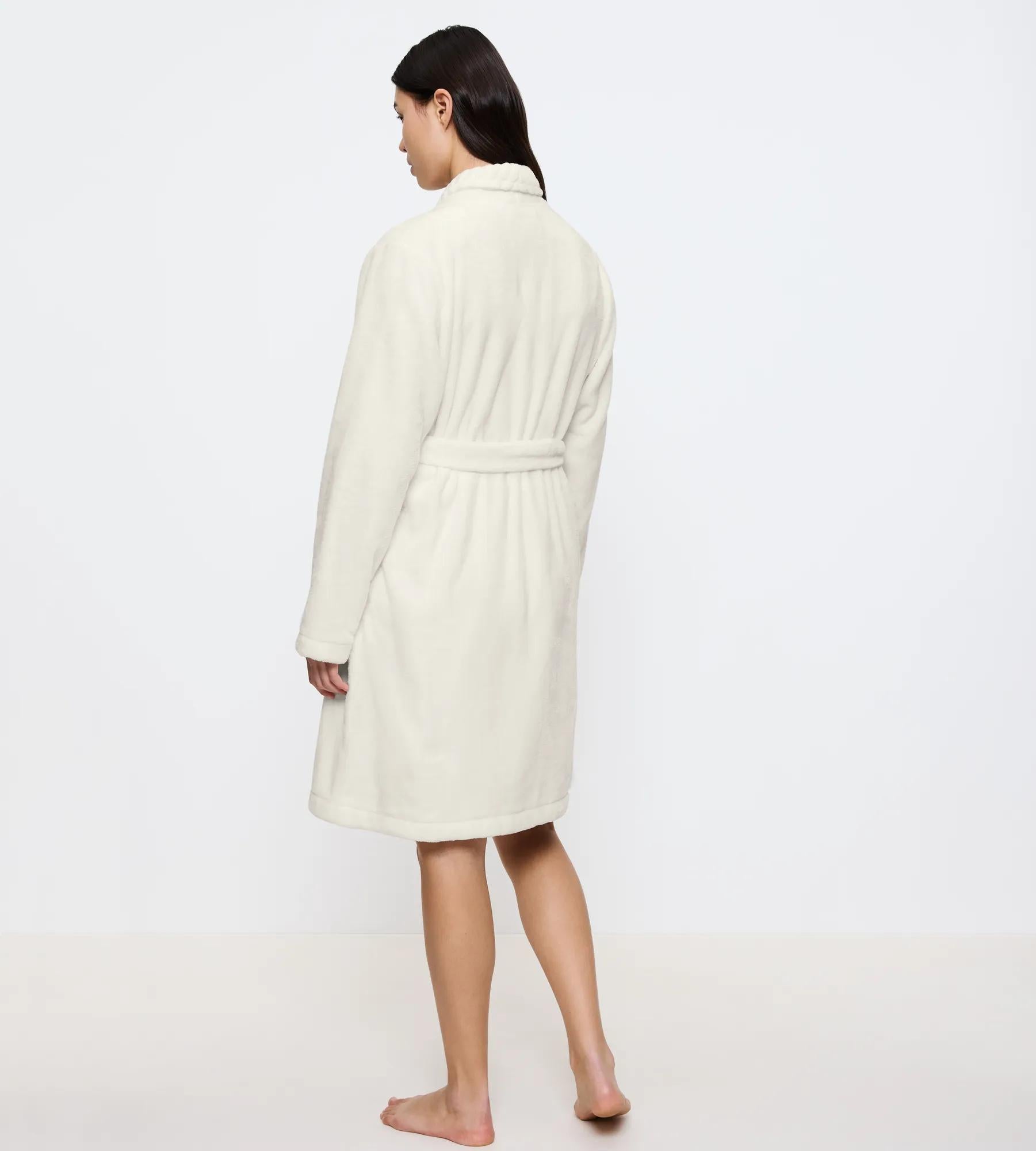 Knit Robe — SILK WHITE