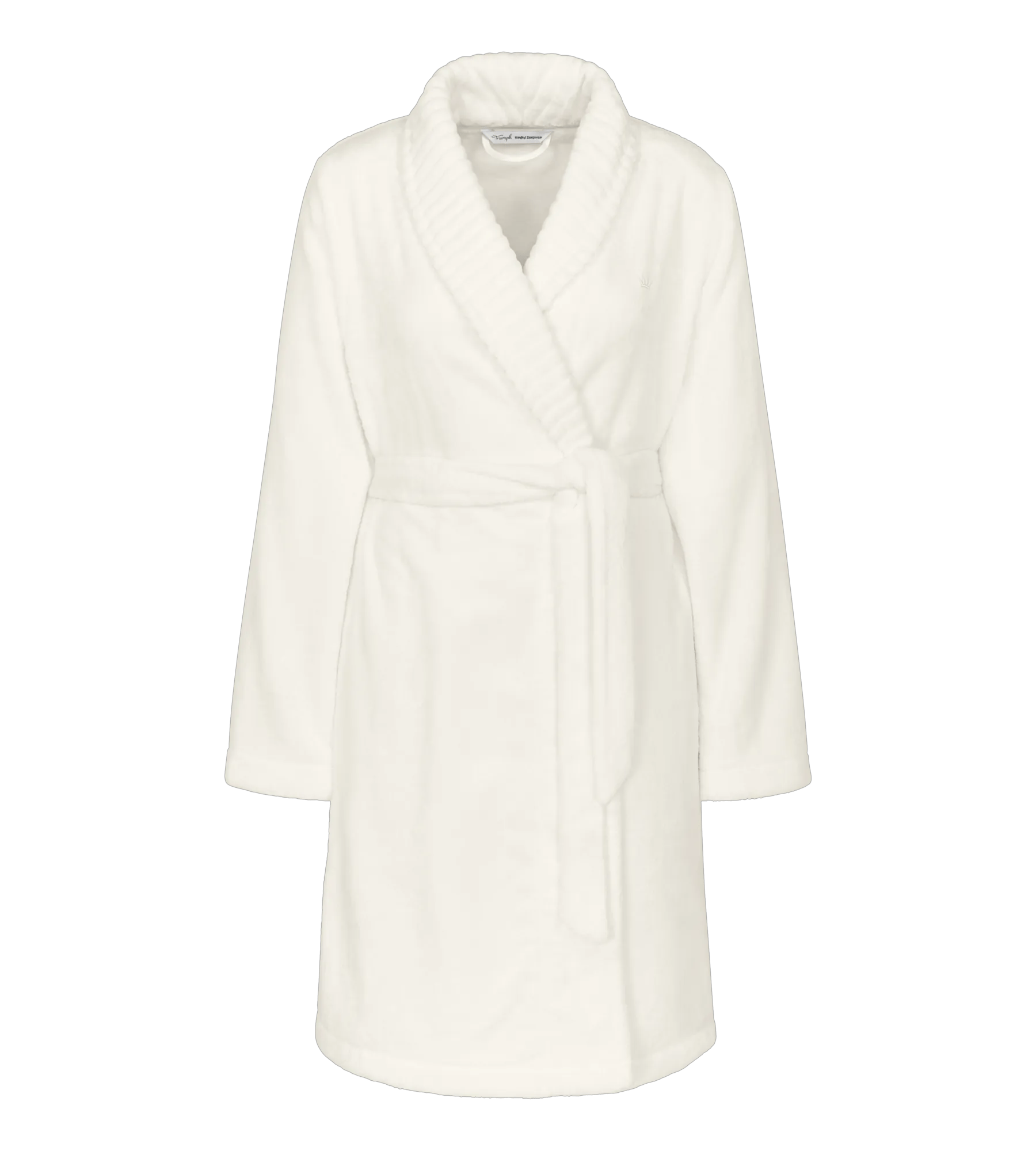 Knit Robe — SILK WHITE