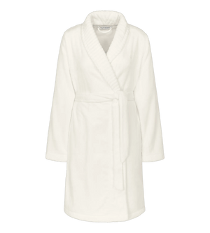 Knit Robe — SILK WHITE
