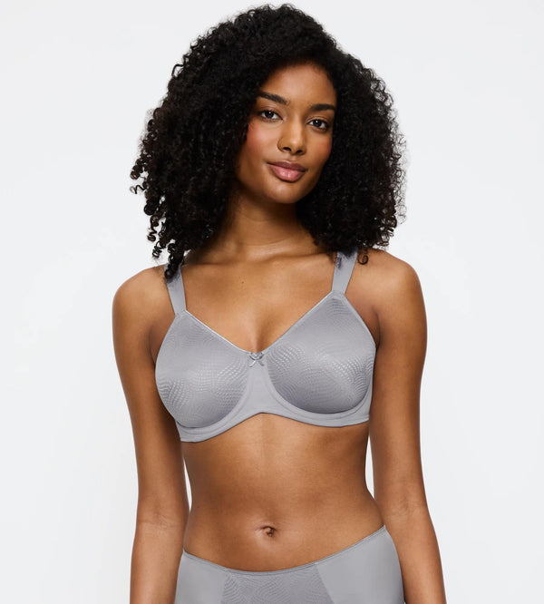 Triumph Essential Minimizer Bra  —  Grey
