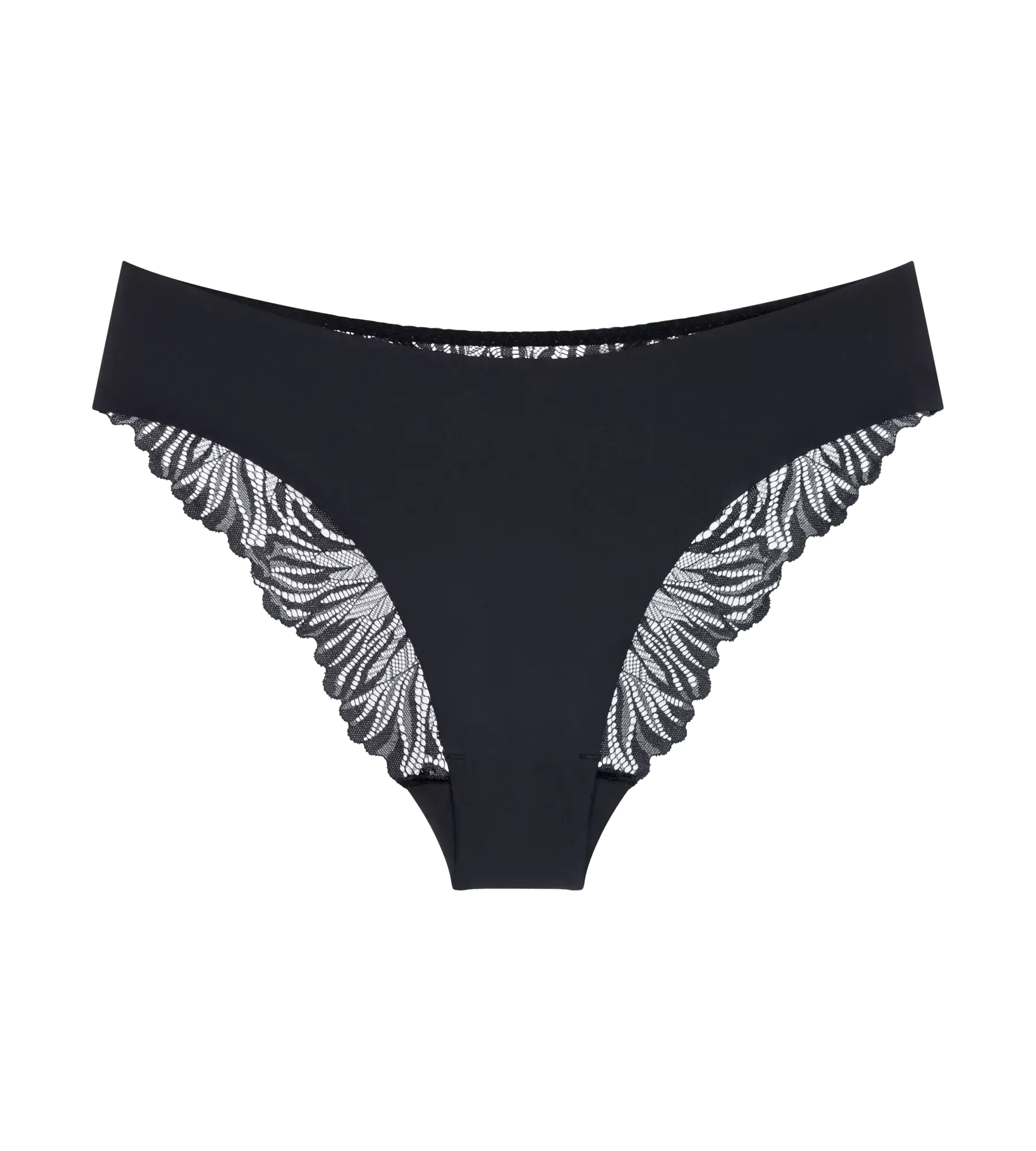 Pretty Micro medium-coverage brief with clean cut and decorative lace accents.
